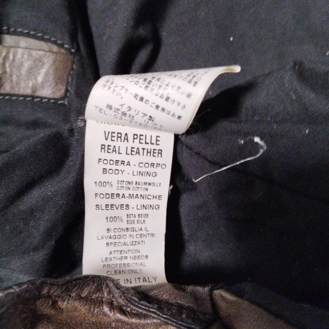 Giorgio Brato レザージャケット　ジョルジオブラット　羊革　46