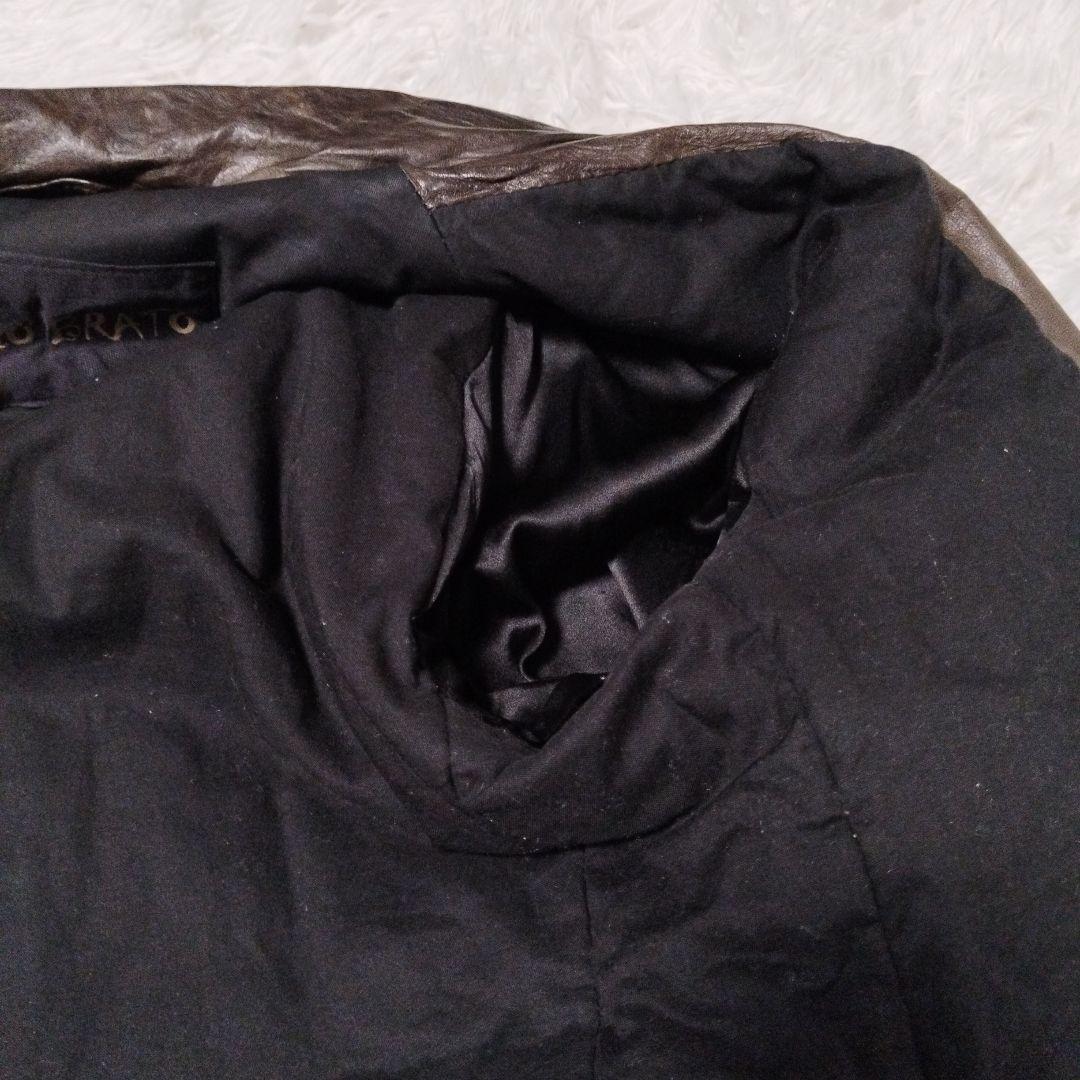 Giorgio Brato レザージャケット　ジョルジオブラット　羊革　46