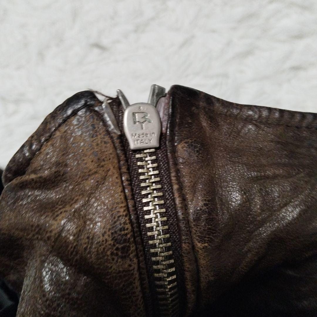 Giorgio Brato レザージャケット　ジョルジオブラット　羊革　46