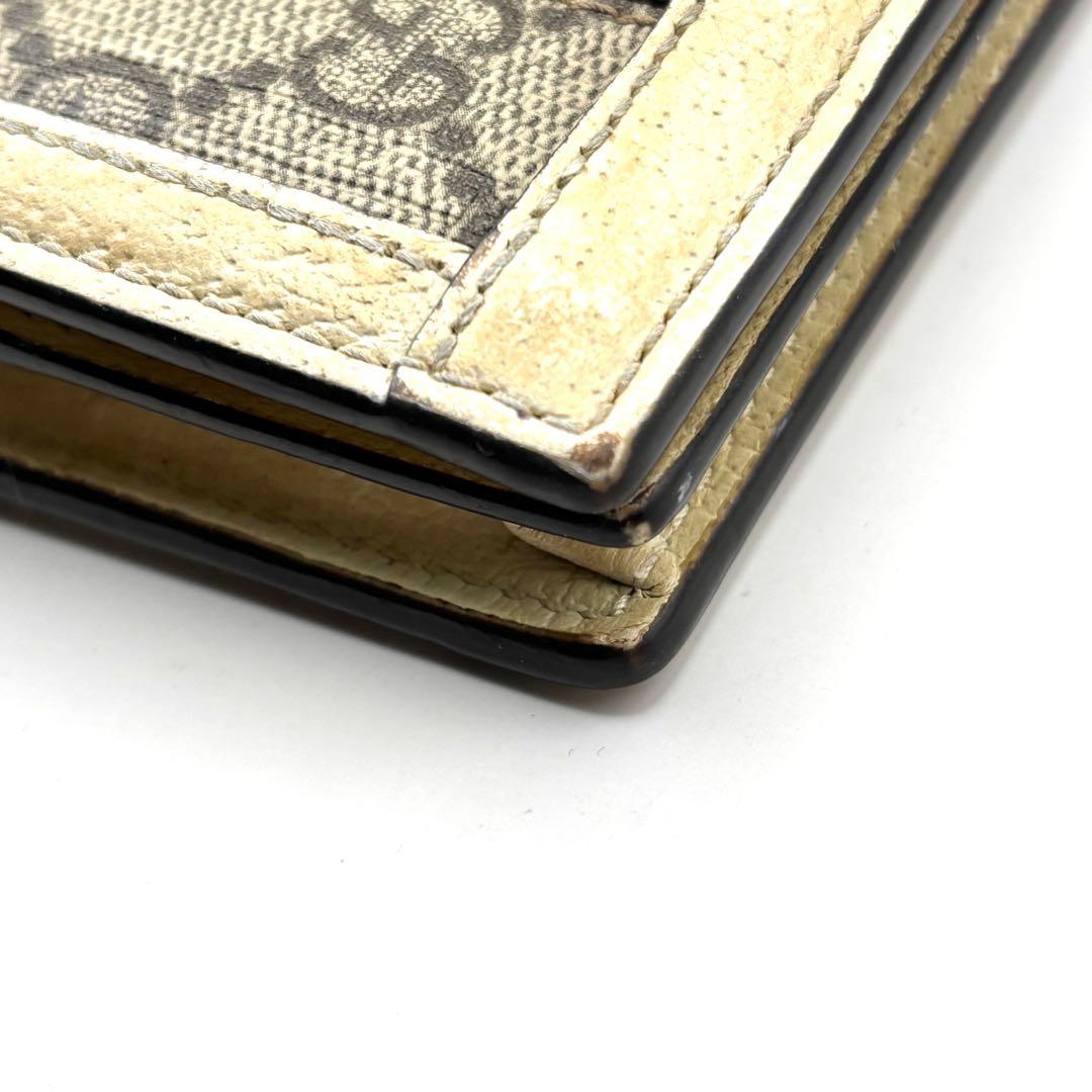 グッチ 折り財布 オフィディア マーモント シェリーライン GGスプリーム