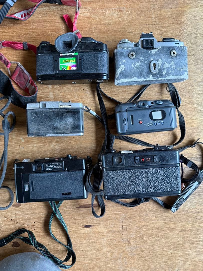 【O-2063】カメラ レンズ セット Canon ミノルタ FUJICA