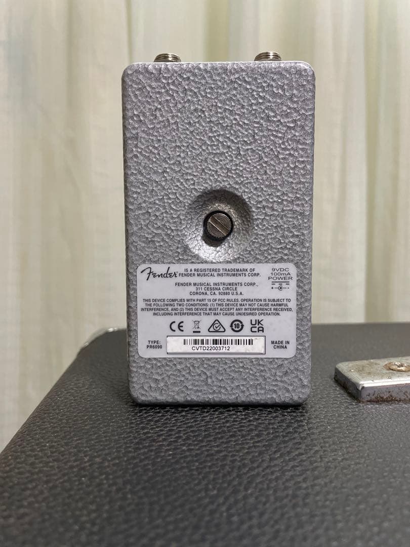 Fender Hammertone Reverb リバーブエフェクターフェンダー