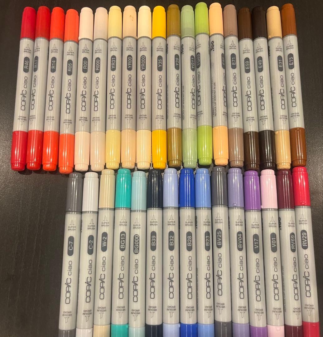 Copic ciao コピックチャオ 81本＋詰め替えインク9本セット