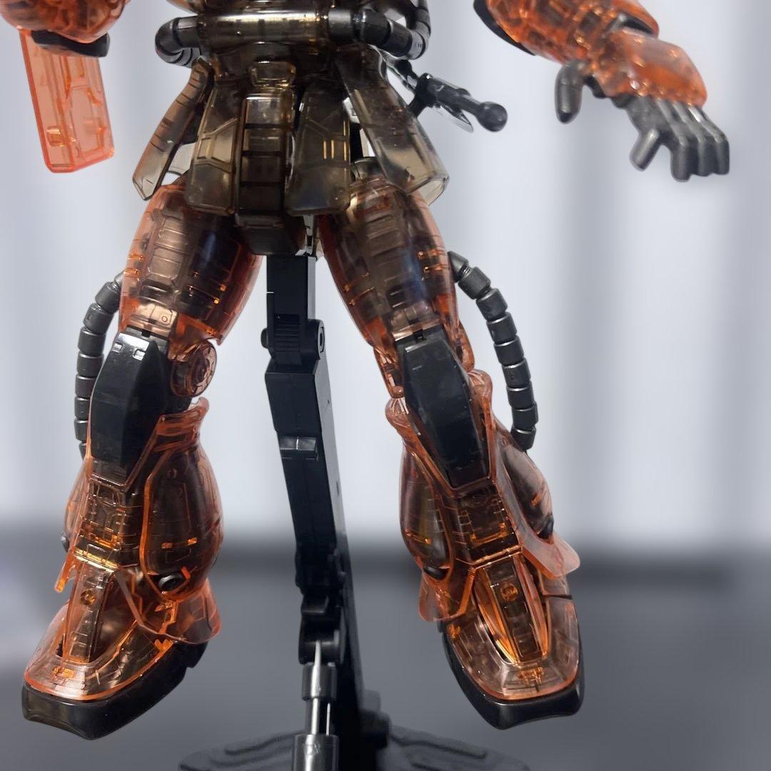 MG1/100シャア専用ザクⅡ コーティングと、クリアカラー ver.２体セット