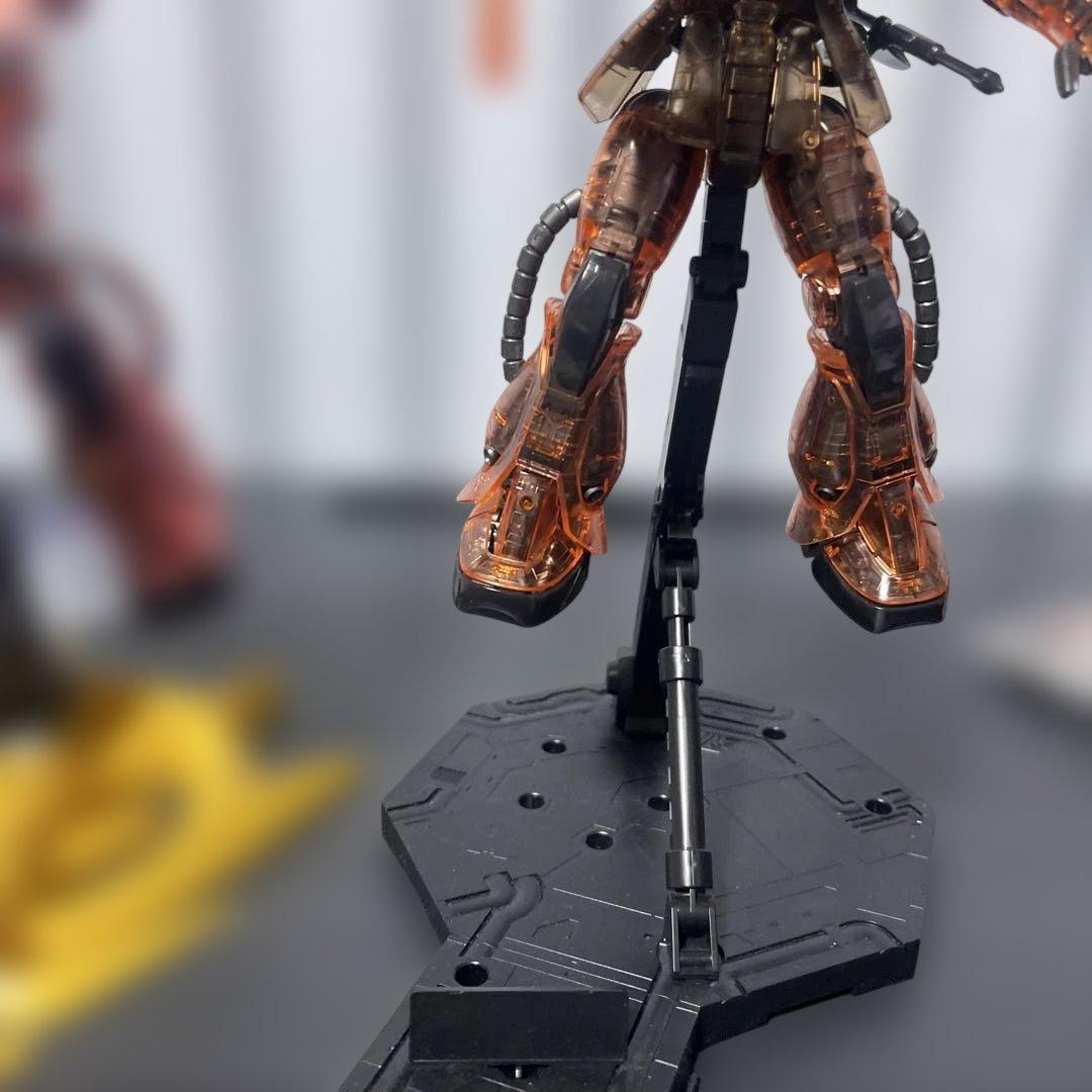 MG1/100シャア専用ザクⅡ コーティングと、クリアカラー ver.２体セット