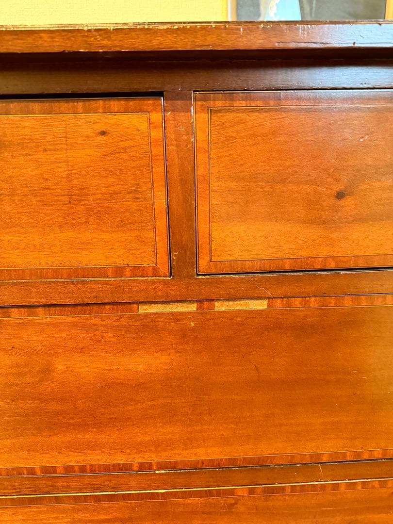 70B マホガニー　アンティーク　キャビネット