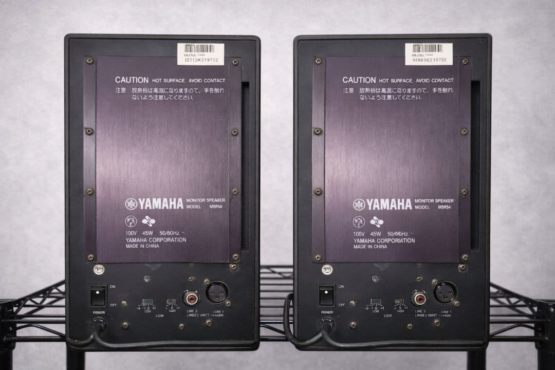 YAMAHA MSP5A スタジオモニタースピーカー