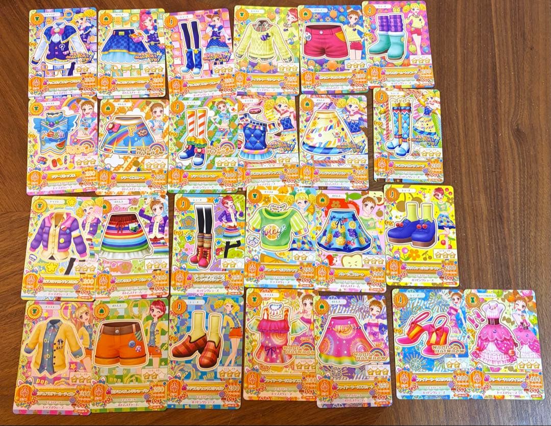 アイカツカード　ノーマルコーデセットまとめ売り