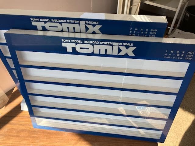 N／TOMIX製品店頭展示ケース／プラ製／特約店舗用非売品／台座なしver.１台
