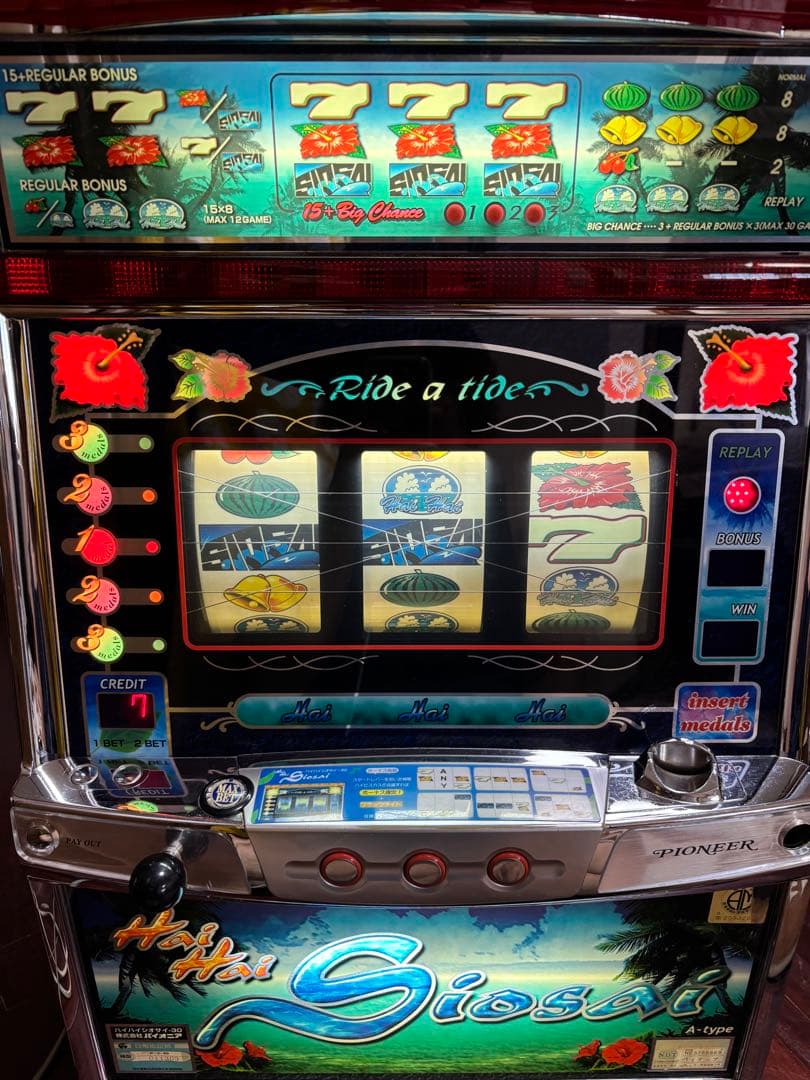 【送料無料】名機！ハイハイシオサイ３０ パイオニア ４号機 不要機付