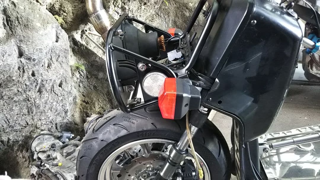 ズーマー ヘッドライト デカ目プラス 中古セット