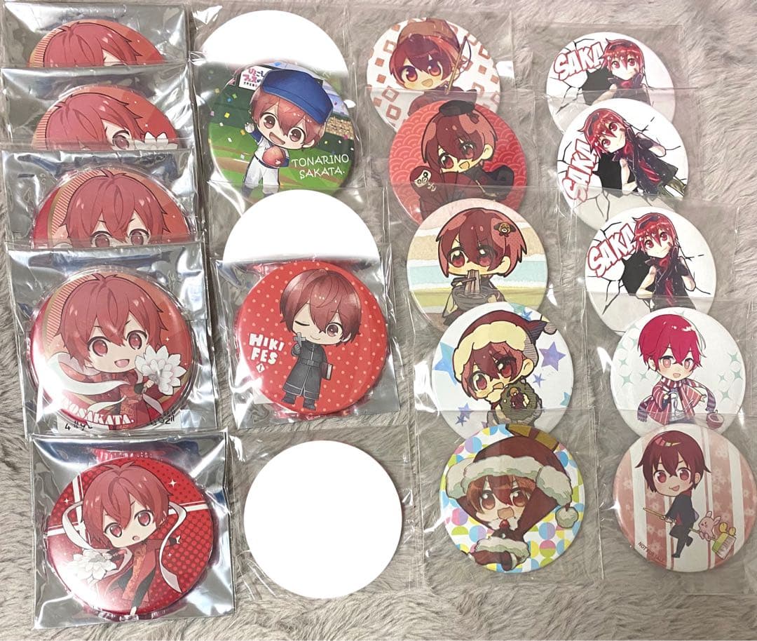 となりの坂田 缶バッジ