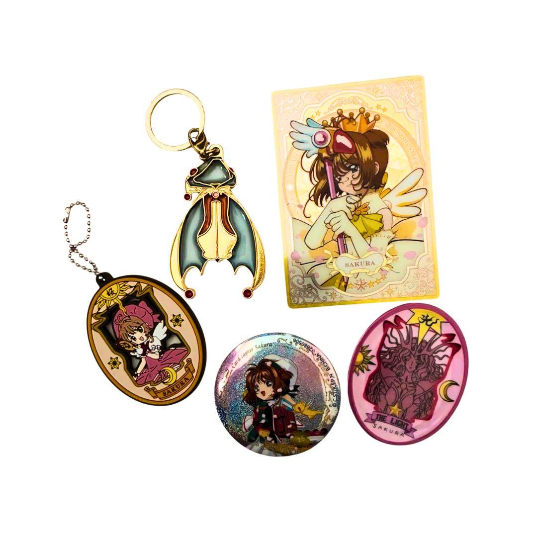 カードキャプターさくら グッズ まとめ売り 缶バッジ キーホルダー 香水