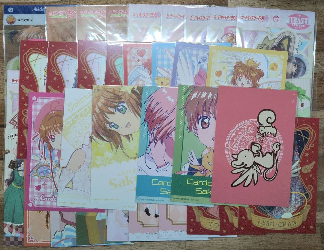 カードキャプターさくら　ポストカードステッカーなど