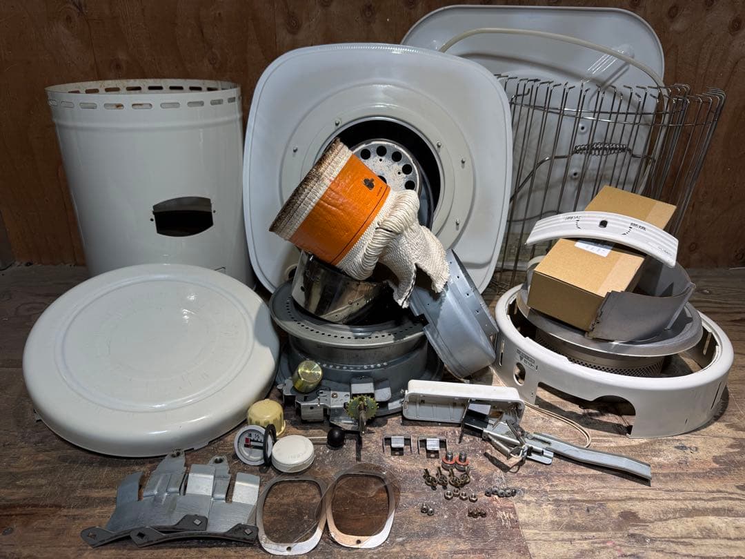 芯乾燥済 石油ストーブコロナ SL-66D キャンプ 中古 分解メンテナンス済