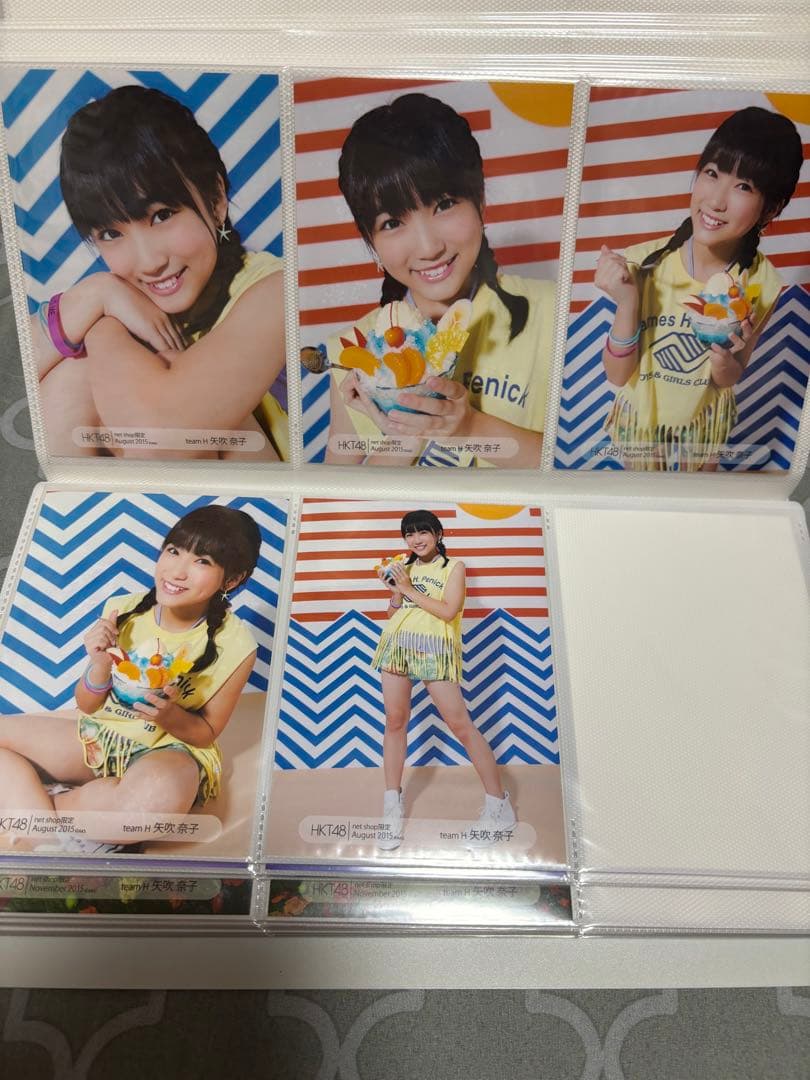 矢吹奈子　生写真⑤(別出品で続きあります)