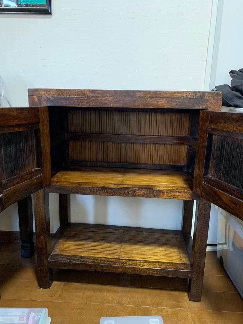 アジアン家具　バリ島　バンブーチェスト　①