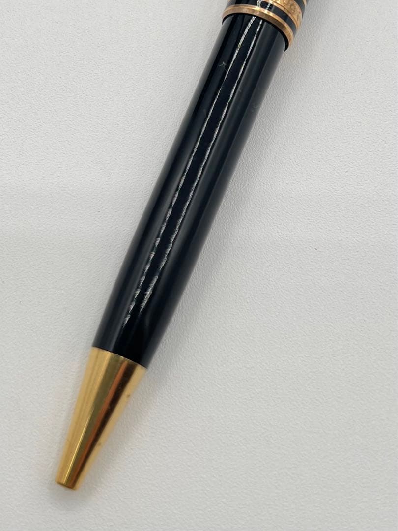【モンブラン　ボールペン】マイスターシュティック黒インク小傷あり