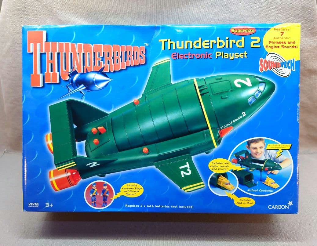 サンダーバード２号　全長４３㎝　未使用　エレトロニック セット　CARLTON