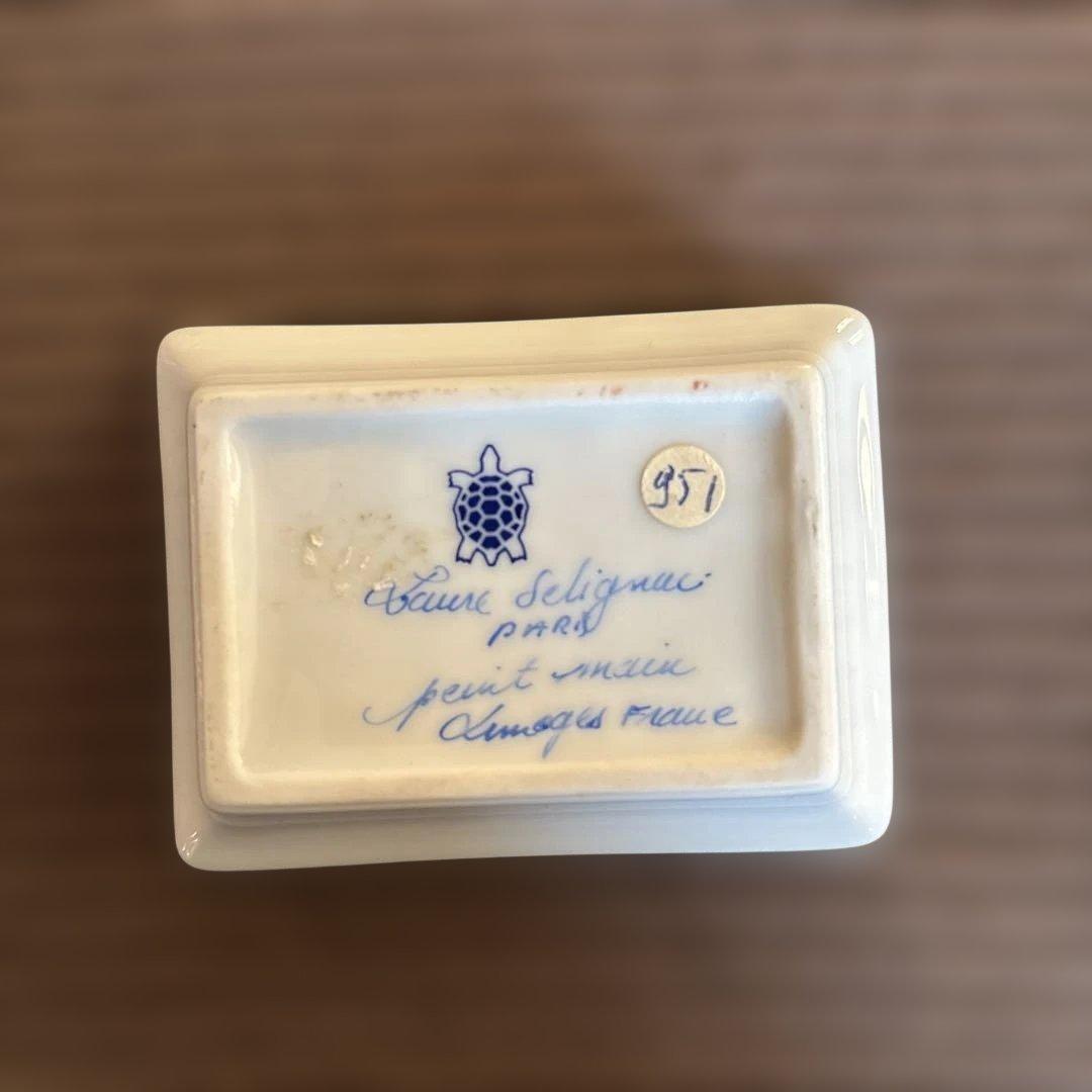 Haviland アンティーク小皿 花柄