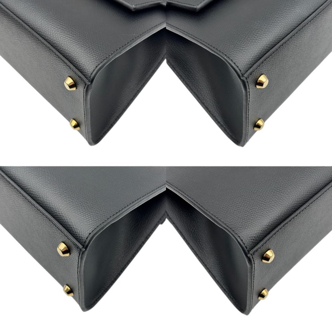 【新品同様】カルボッティ グレタ 2way ハンドバッグ ショルダーバッグ 黒