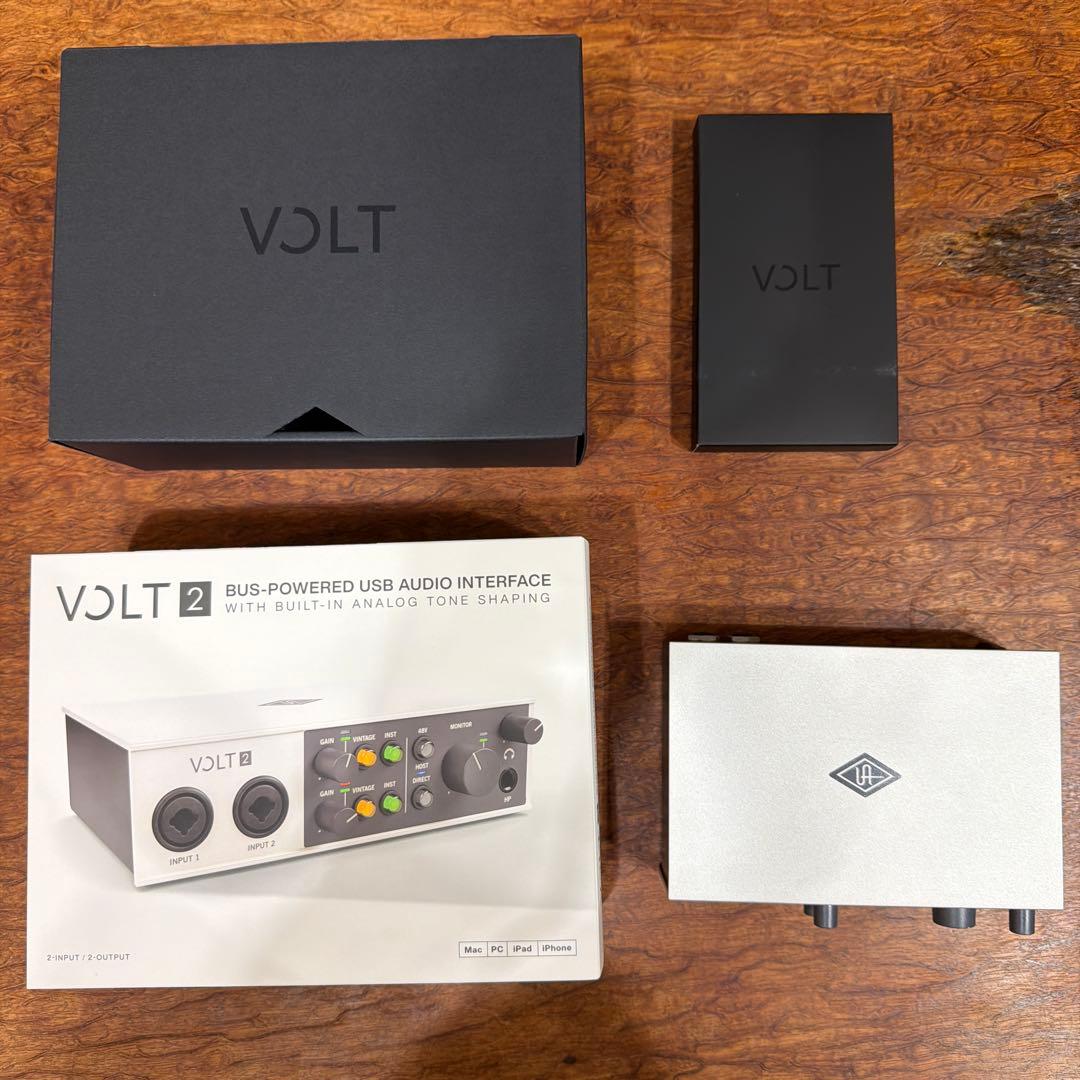 【完動】Universal Audio Volt 2 オーディオインターフェイス