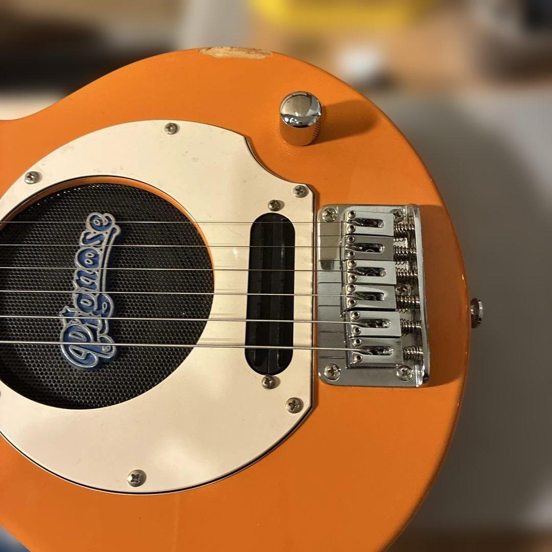 ピグノーズ　PGG200 オレンジ　メイプルネック