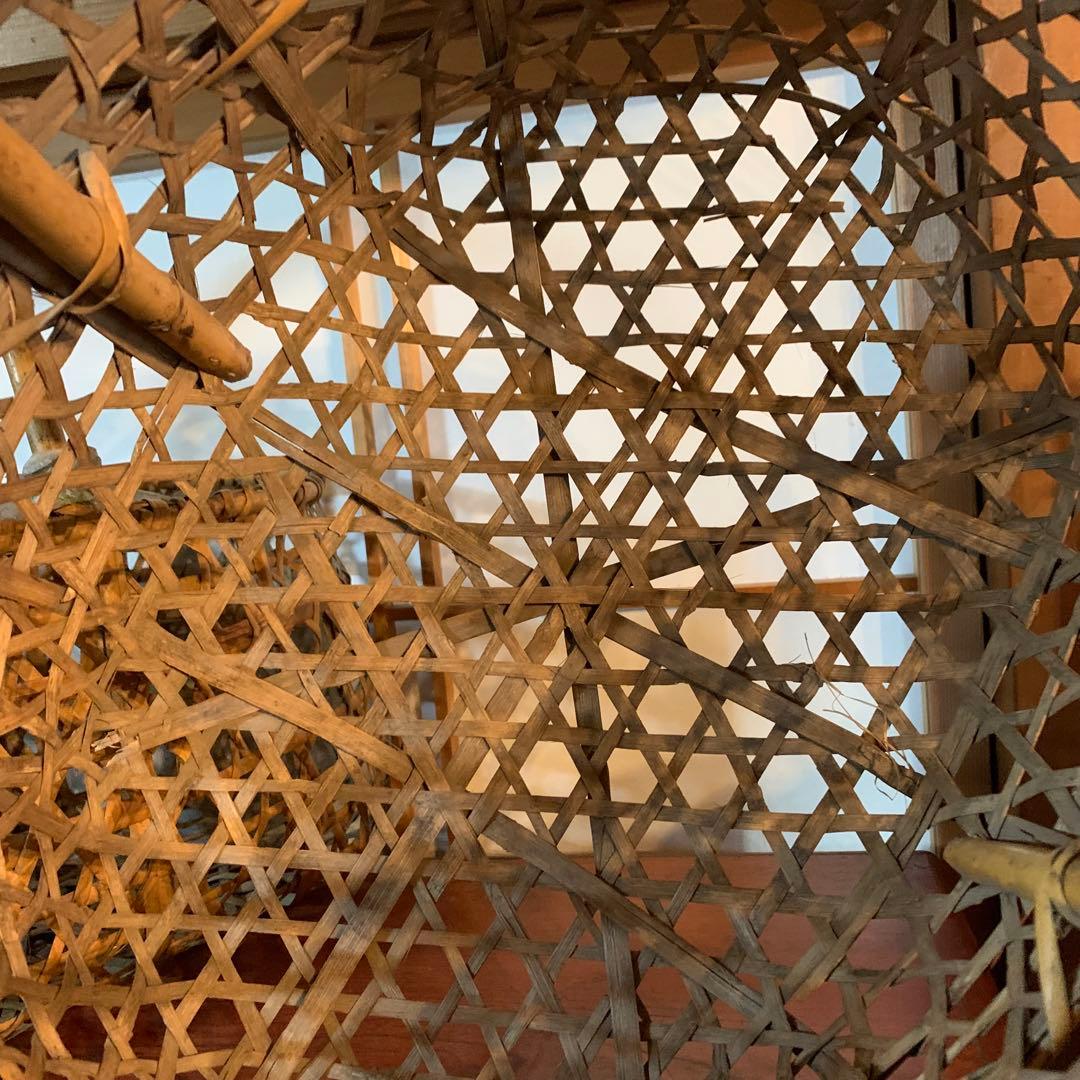 りんごかご 林檎籠 竹細工 竹編み