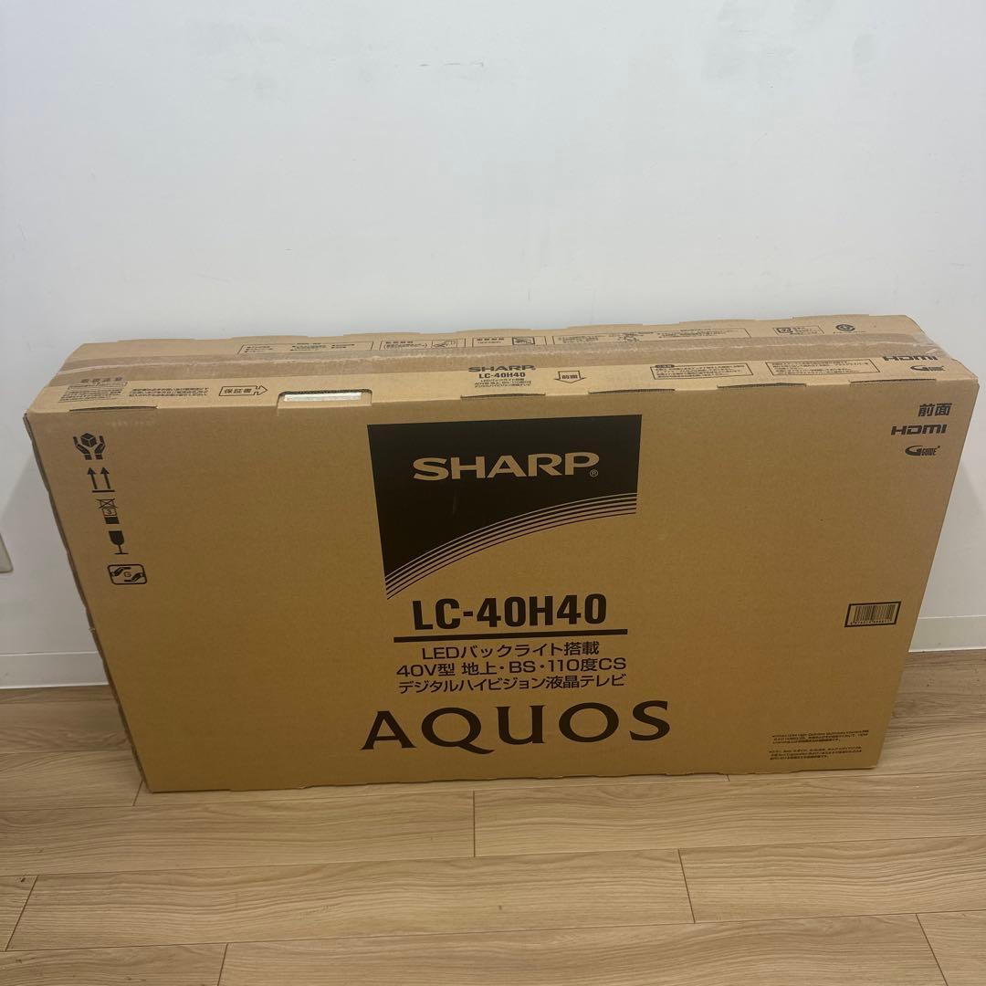 SHARP 40V型　地上・BS・110度CS デジタルハイビジョン液晶テレビ