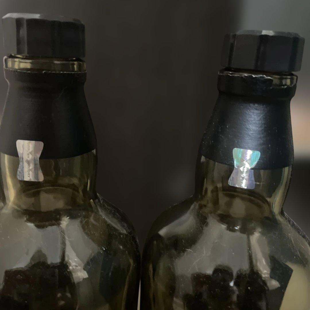 サントリー山崎18年 シングルモルトウイスキー 700ml 空瓶2本