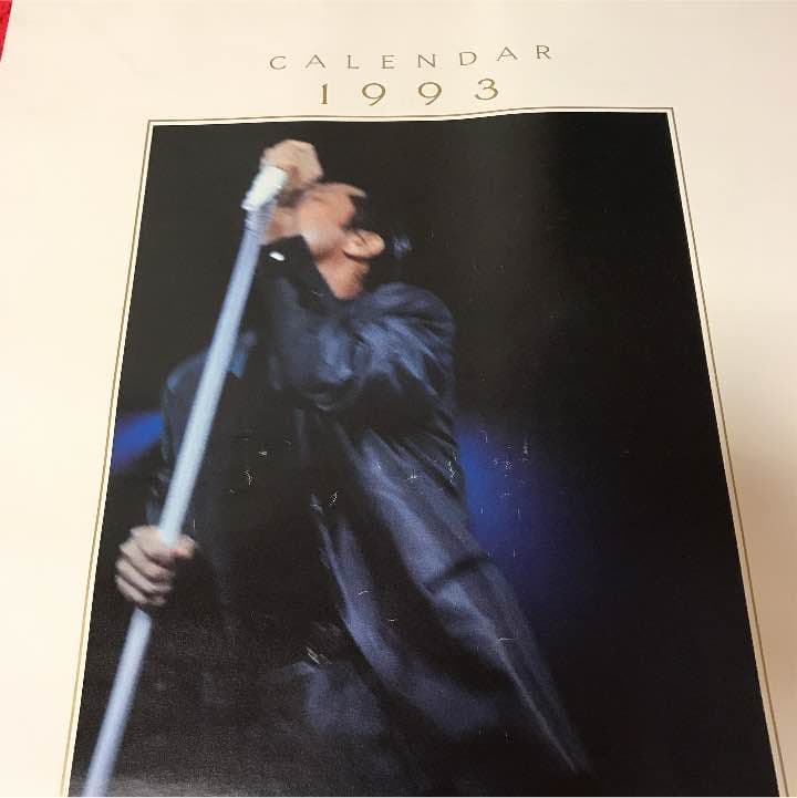 カレンダー  矢沢永吉 1993年