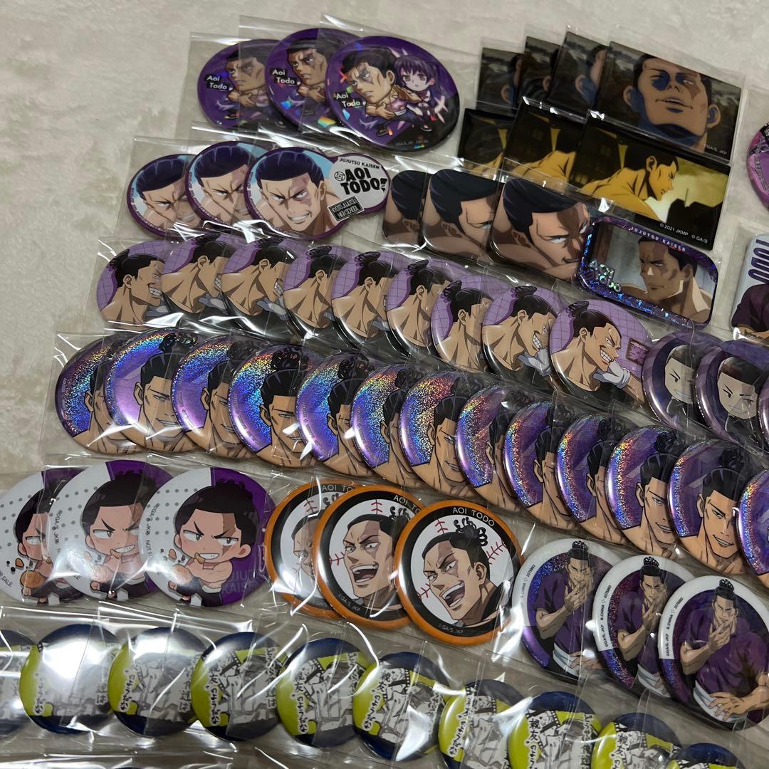 呪術廻戦 東堂葵 缶バッジ まとめ売り