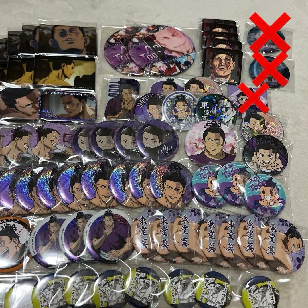 呪術廻戦 東堂葵 缶バッジ まとめ売り