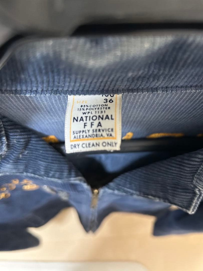 FFA ジャケット ネイビー コーデュロイ