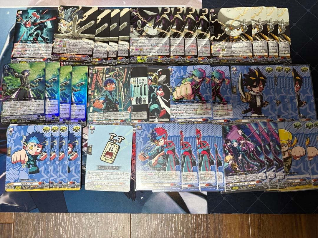 ヴァンガード　巻戻士　デッキ　パーツ　セット