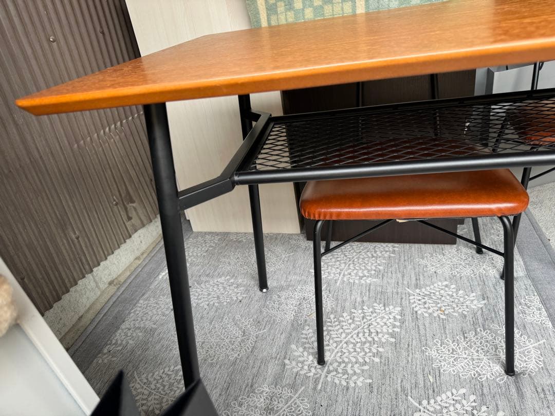 Niko and. ニコアンド リビングテリトリー ダイニングテーブルS オーク