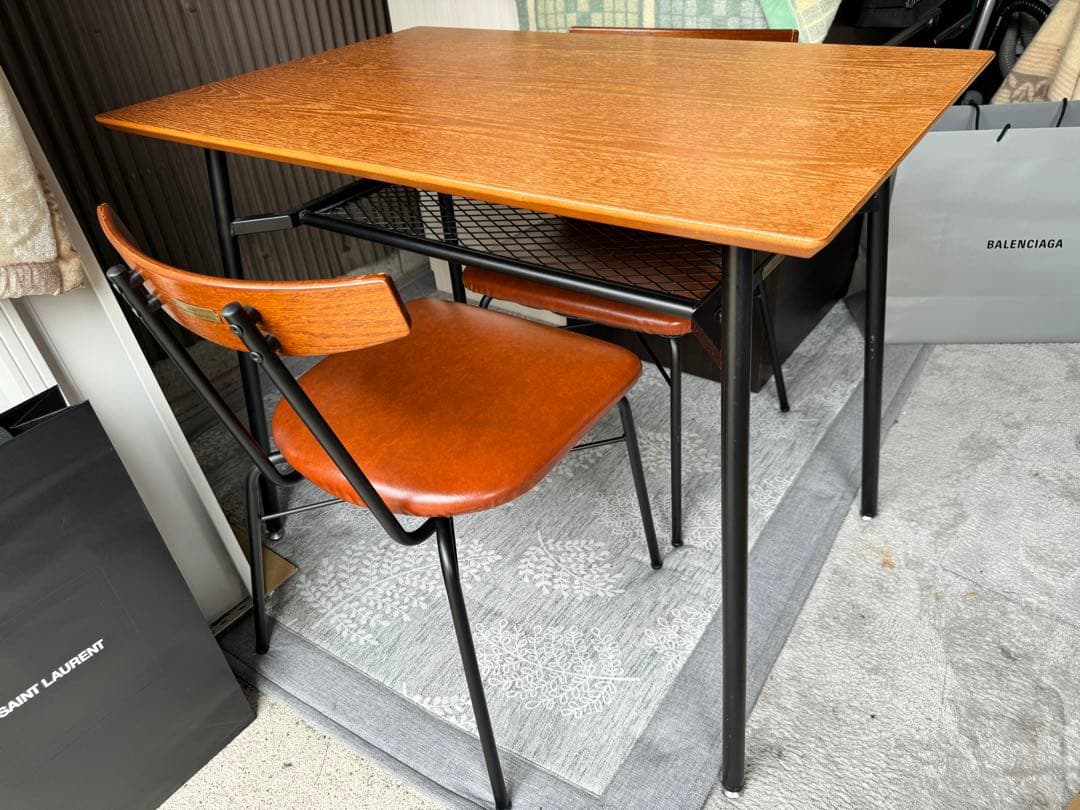 Niko and. ニコアンド リビングテリトリー ダイニングテーブルS オーク