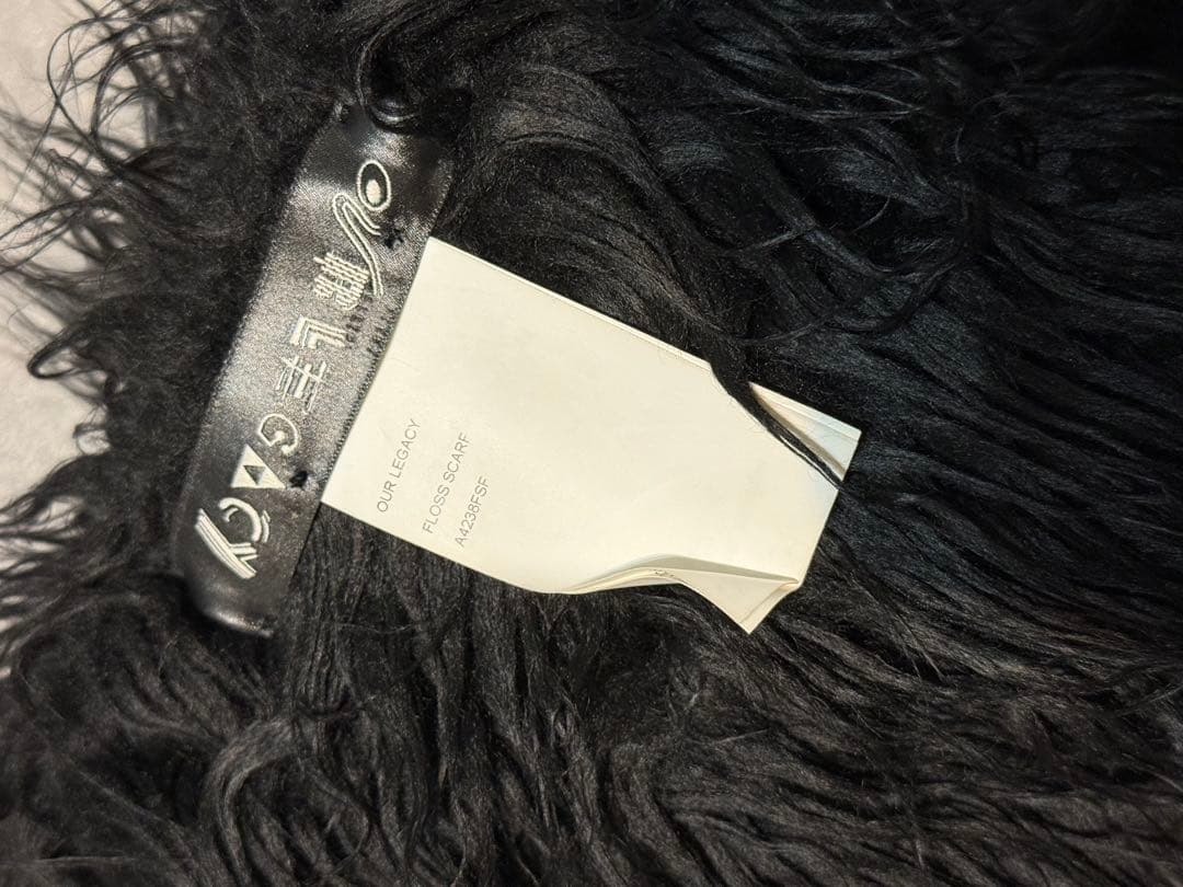 最終値下げ　ourlegacy floss scarf マフラー