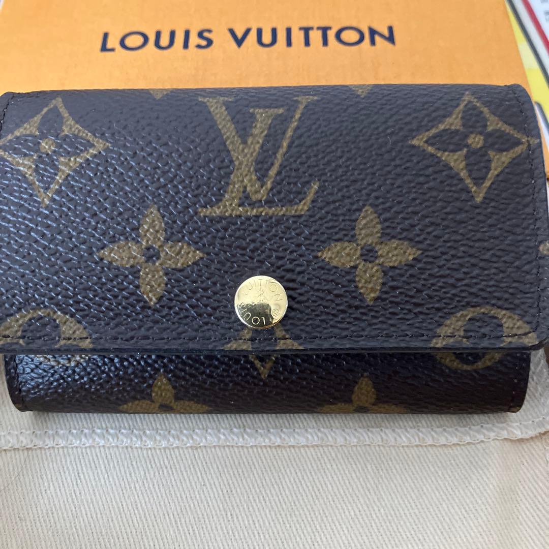 LOUIS VUITTON モノグラム レザーキーケース６連