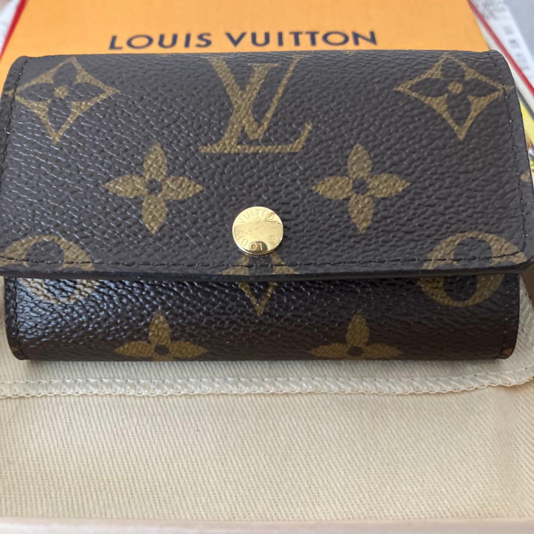 LOUIS VUITTON モノグラム レザーキーケース６連