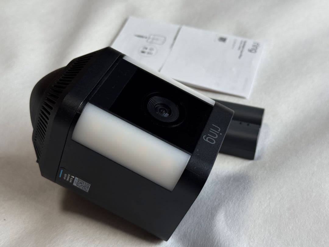 【美品】Ring 屋外用　スポットライトカム プラス バッテリーモデル