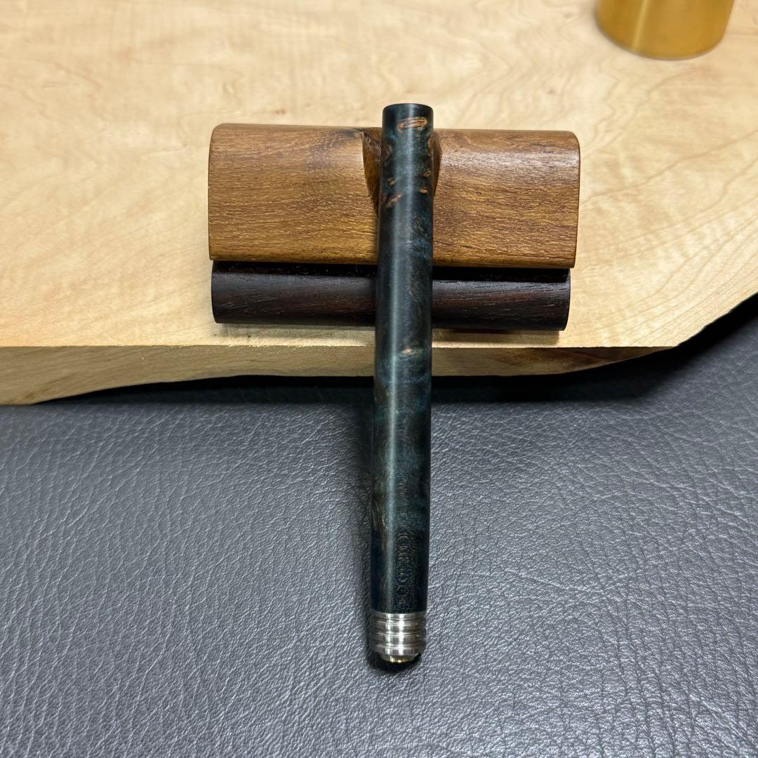 136楓瘤スタビ　PG-5用カスタム木軸　低重心Rタイプ　溝　ステン