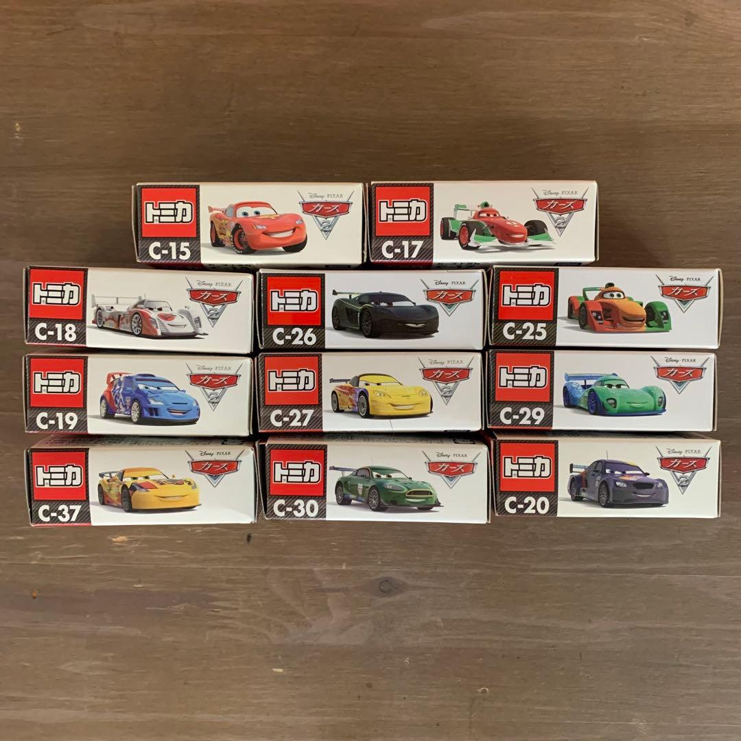 【廃盤・希少品】カーズトミカ ワールドグランプリ 全11台セット　丁寧梱包します