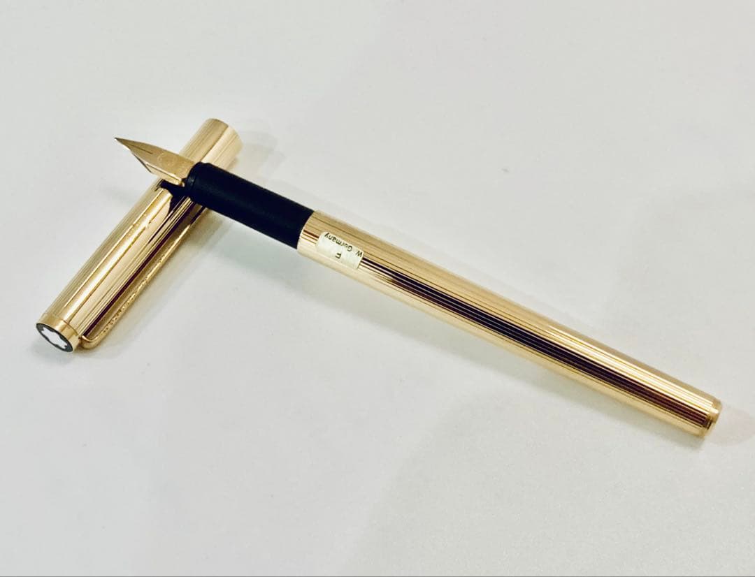 西ドイツ製◆モンブラン高級万年筆ノブレスゴールド MONTBLANC 20金張り