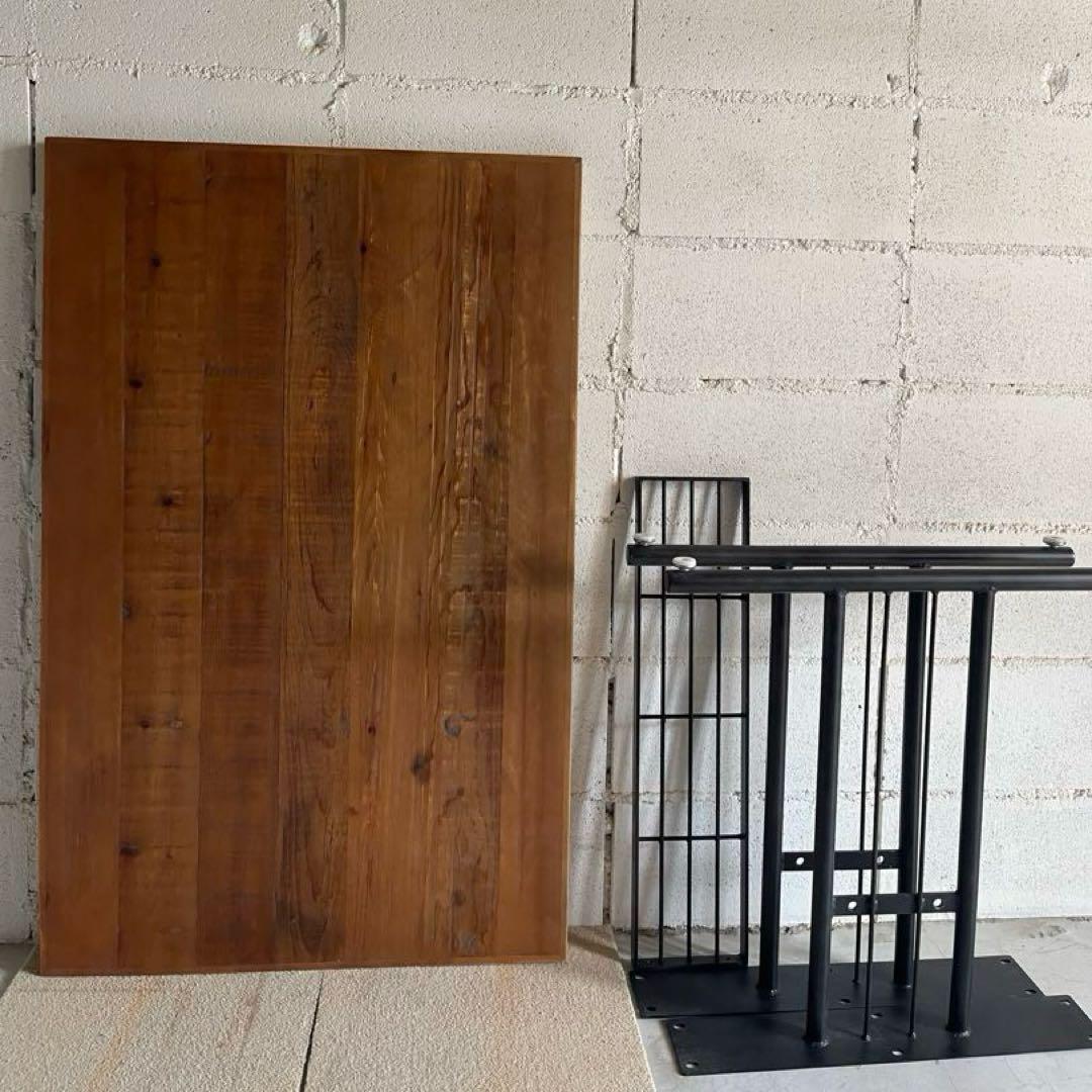 クラッシュゲート　ノットアンティークス　グリット　ダイニングテーブル　パイン古材