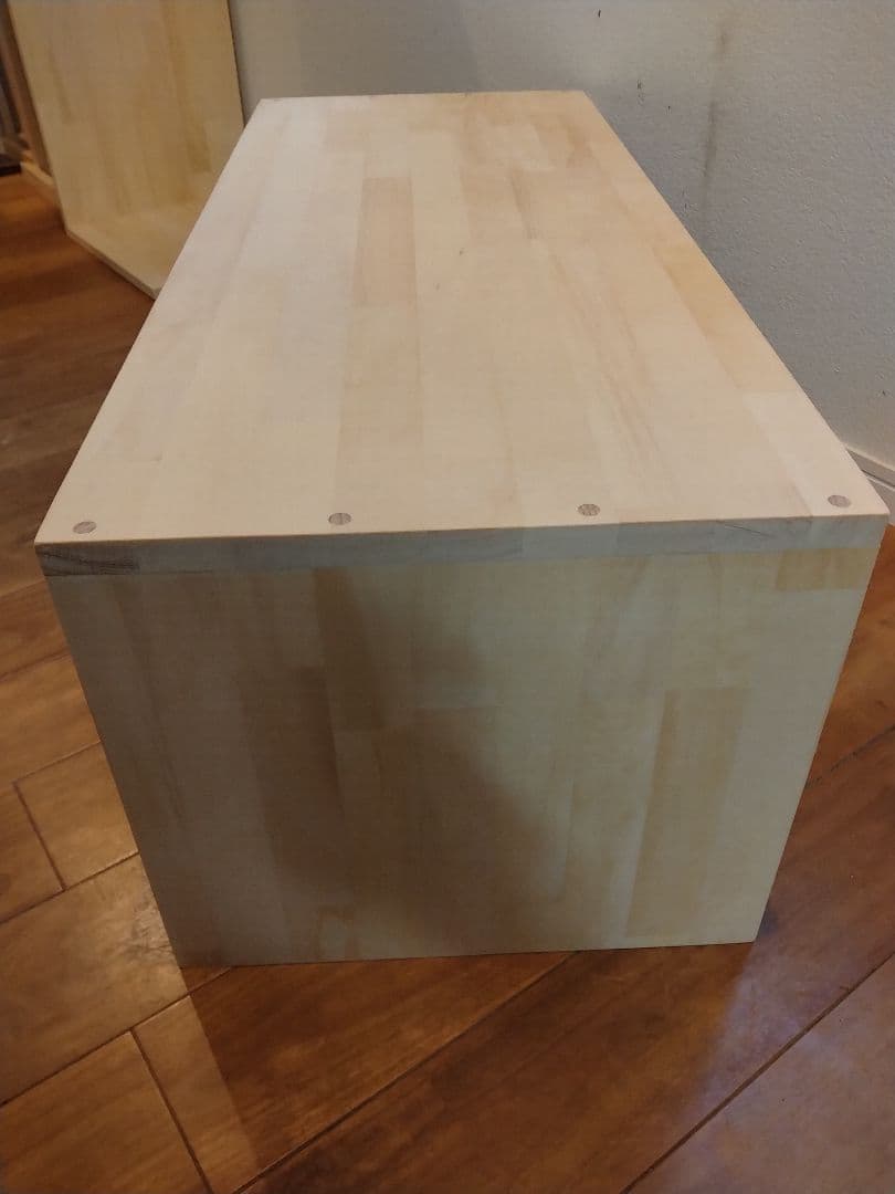 木製　ハンドメイド　コの字　テレビ台　サイド　テーブル　プランター　踏み台　棚