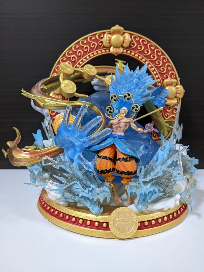 ワンピース エネル 雷神形態 フィギュア 高さ35㎝ 塗装済み 完成品