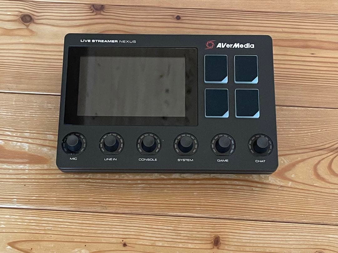 AVerMedia LIVE STREAMER NEXUS AX310ミキサー