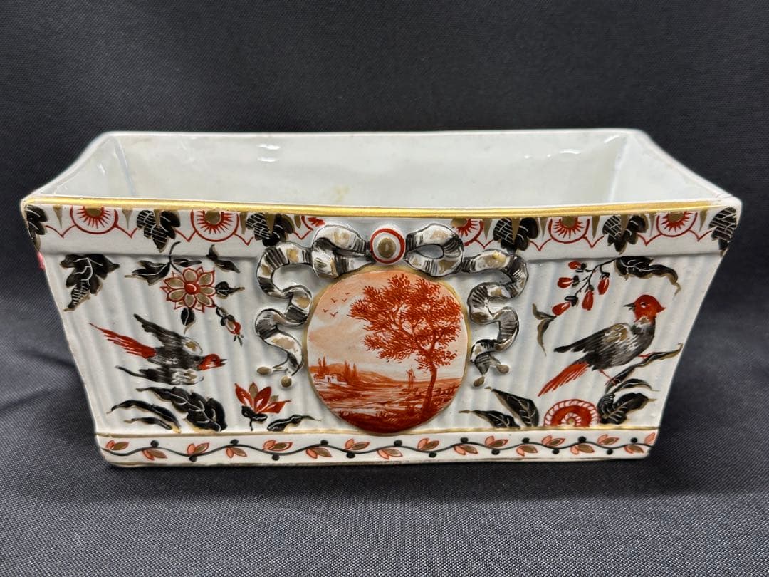 【USED】エミールガレ ? Emile Galle ? 鳥の庭　プランター　鉢