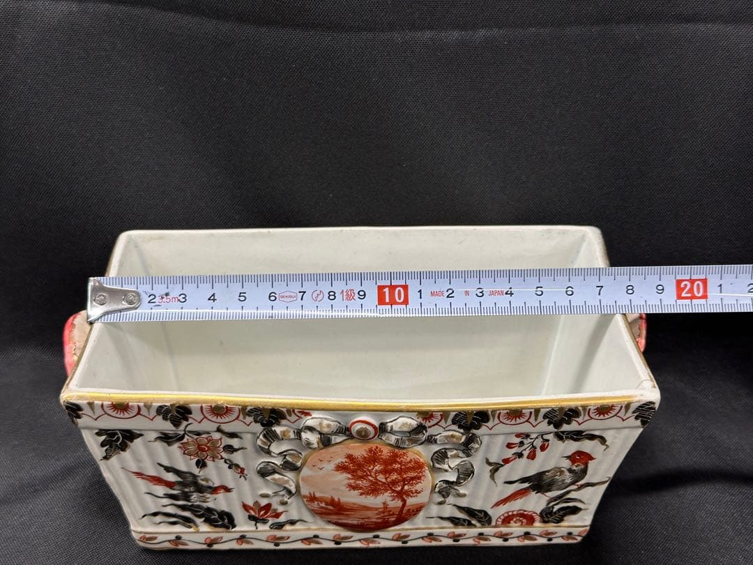 【USED】エミールガレ ? Emile Galle ? 鳥の庭　プランター　鉢